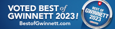 Voted Best of Gwinnett 2023